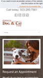 Mobile Screenshot of peninsulapet.net
